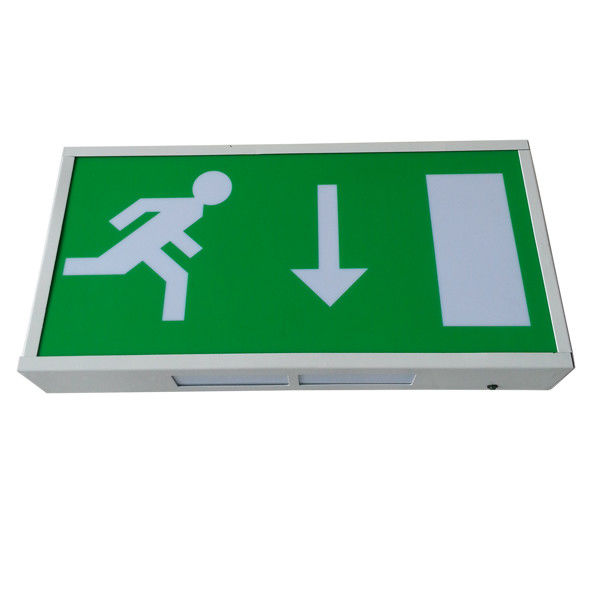 Rechargeable Wall Mounted SMD 3014 Led Exit Signs 735mm×420mm×225mm