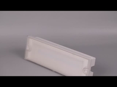 IP65 वाटरप्रूफ एलईडी आपातकालीन प्रकाश 7.5W पीसी डिफ्यूज़र सामग्री