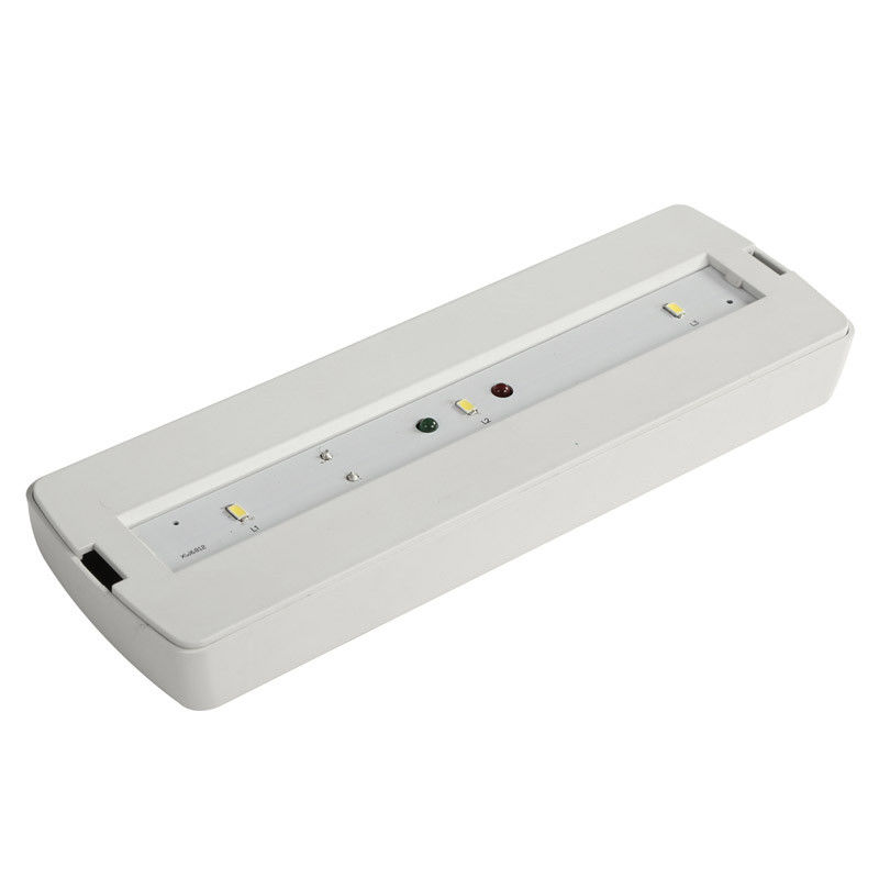 मेनटेन्ड 110V 220V रिचार्जेबल इमरजेंसी लाइट बैटरी बैकअप के साथ सेल्फ टेस्टिंग L116M-C