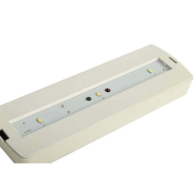 मेनटेन्ड 110V 220V रिचार्जेबल इमरजेंसी लाइट बैटरी बैकअप के साथ सेल्फ टेस्टिंग L116M-C