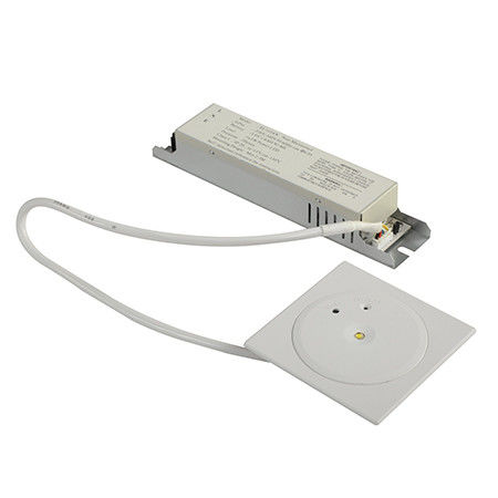 110V 220V IP20 इनडोर छत घुड़सवार Recessed आपातकालीन प्रकाश 3W SMD सफेद एलईडी