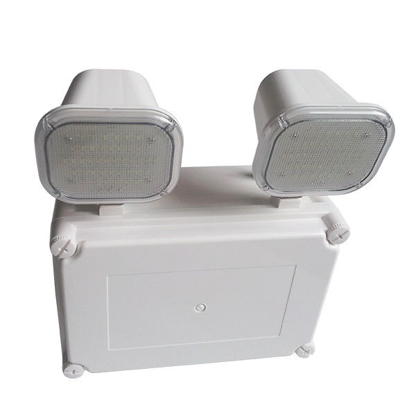 2x4W पावर फेलियर इंडस्ट्रियल वाटरप्रूफ इमरजेंसी लाइट IP65 वेट लोकेशन आउटडोर ट्विन स्पॉट TL084AN