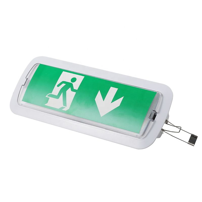 रिचार्जेबल एसएमडी एलईडी आपातकालीन प्रकाश IP20 100 लुमेन 3.6V 600mAh 6000K 6500K