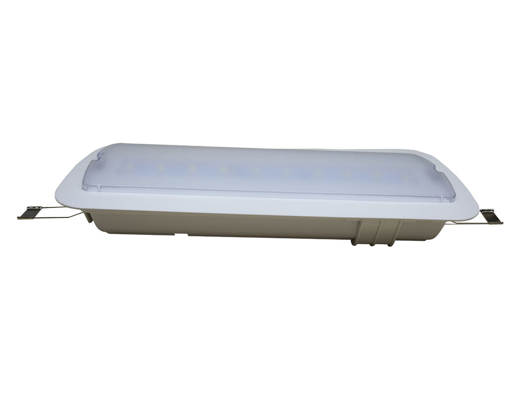 सीलिंग रिसेस्ड एलईडी बैटरी संचालित आपातकालीन प्रकाश Ni-Cd 3.6V 1.8Ah L119N-B