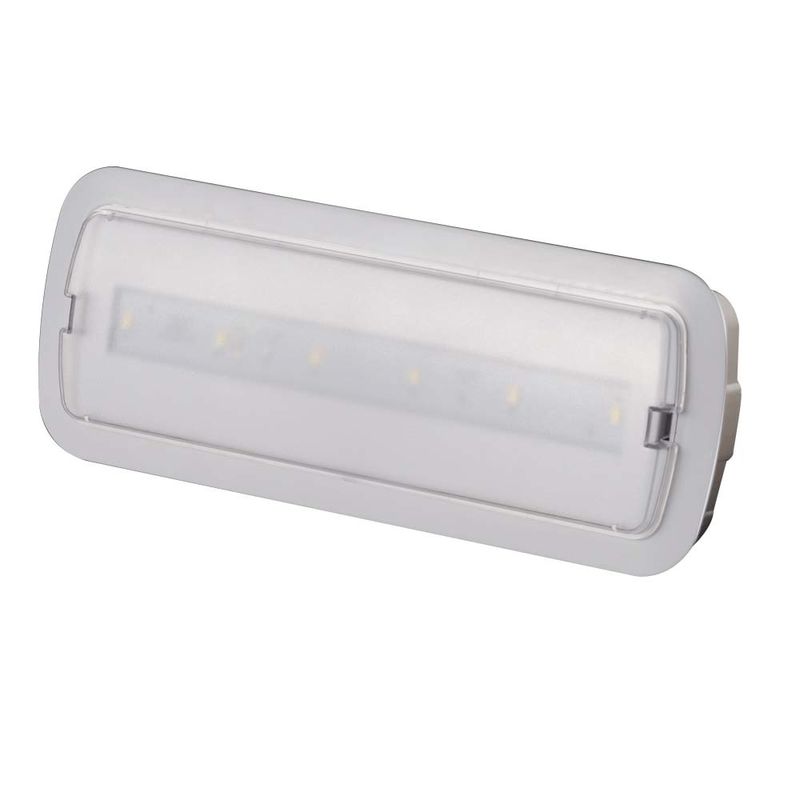 CE स्वीकृत LED इमरजेंसी लाइट 6500K बैटरी बैकअप के साथ 3 घंटे SMD 5730 220V 240V IP20