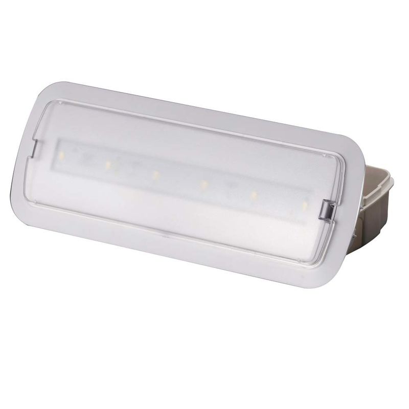 CE स्वीकृत LED इमरजेंसी लाइट 6500K बैटरी बैकअप के साथ 3 घंटे SMD 5730 220V 240V IP20