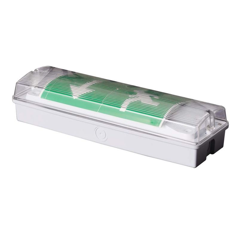 IP65 जलरोधक एलईडी आपातकालीन प्रकाश 3W Ni Cd बैटरी बैकअप 15pcs 2835 SMD 6500K