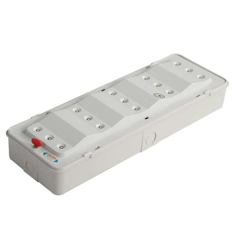 रिचार्जेबल एलईडी आपातकालीन प्रकाश 3 घंटे Ni-Cd बैटरी बैकअप के साथ 220V 240V IP20
