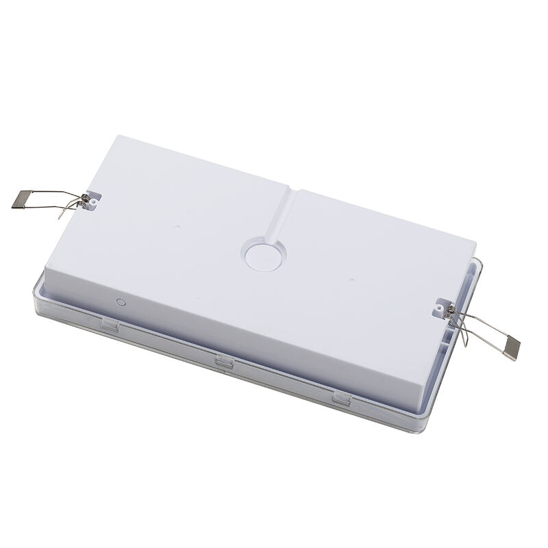 3 घंटे की बैकअप और सुरक्षित निकासी प्रकाश व्यवस्था के लिए Ni-Cd बैटरी के साथ IP20 रेटेड रिचार्जेबल इमरजेंसी लाइट