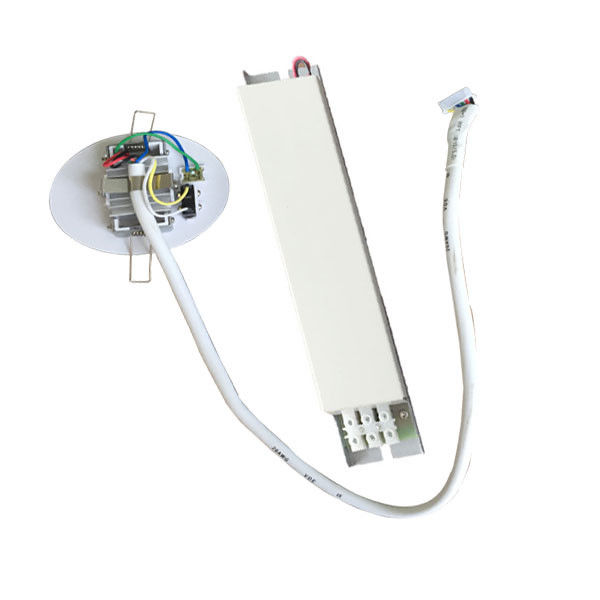 1W SMD व्हाइट एलईडी 220V रीसेस्ड सीलिंग इमरजेंसी लाइट बैटरी बैकअप के साथ वाणिज्यिक भवन IP20