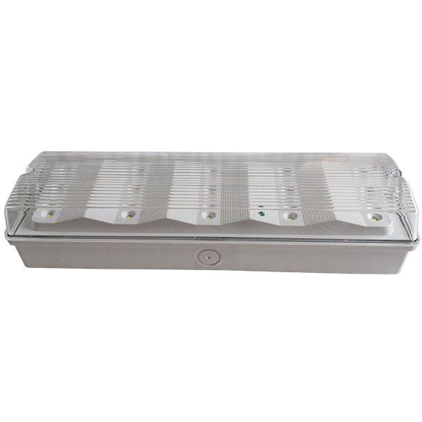 मुख्य छत पर लगे 2835 SMD LED वाटरप्रूफ इमरजेंसी लाइट आउटडोर वेट लोकेशन IP65 EL015EM को बनाए रखा गया
