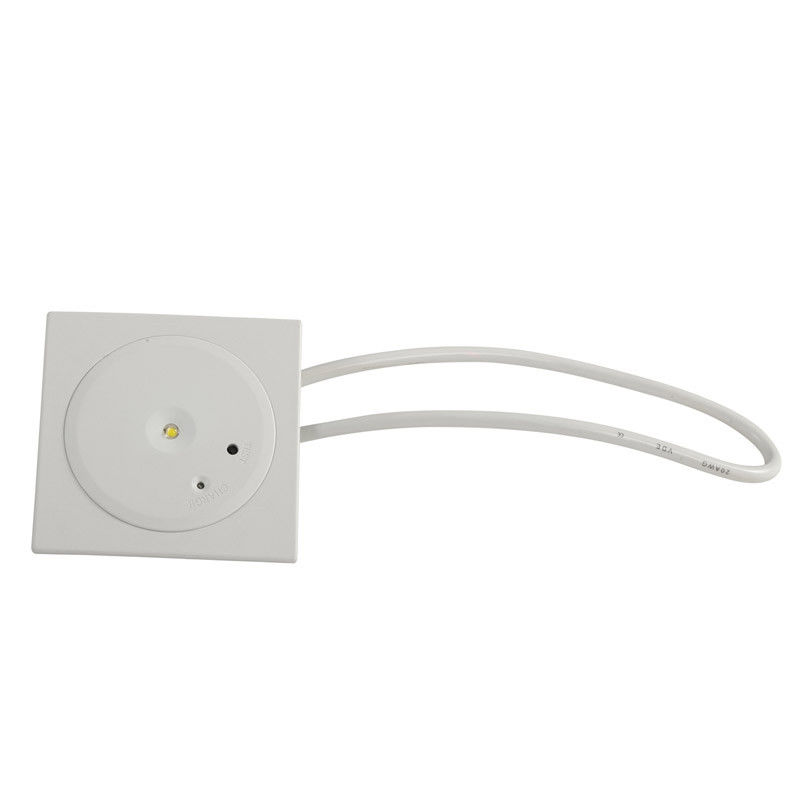 110V 220V IP42 नॉन-मेनटेंड सीलिंग रिसेस्ड इमरजेंसी लाइट्स बैटरी बैकअप एलईडी इमरजेंसी डाउनलाइट के साथ